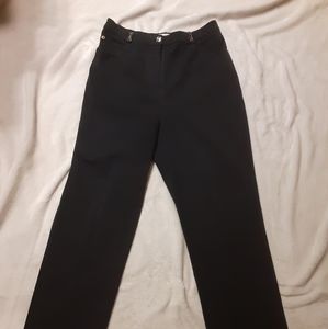 High rise st. John sport black denim jeans Womens 8